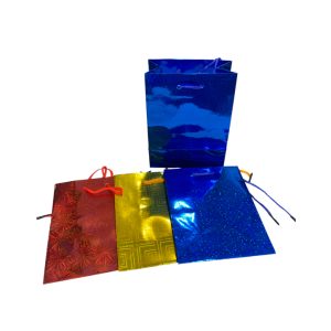 Bolsa de regalo metalizada chica 15x12