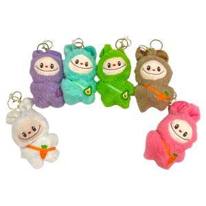 Llavero labubu de peluche 15cm