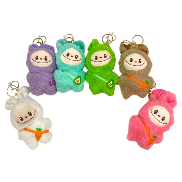 Llavero labubu de peluche 15cm