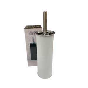 Escobilla de baño de acero c/base