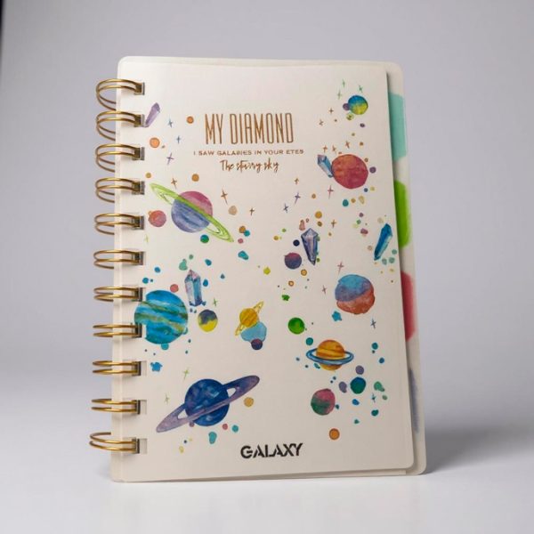 Libreta espiralada A6 80H