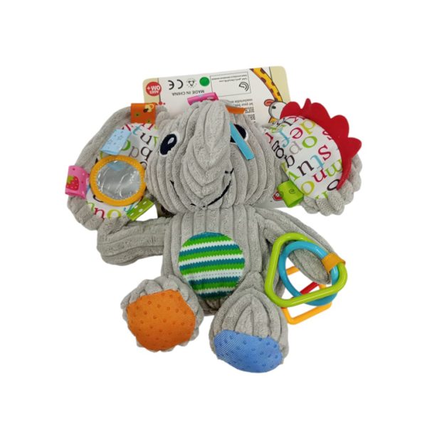 Animalito de peluche c/sonajero