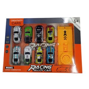 Lanza autos c/8 autitos