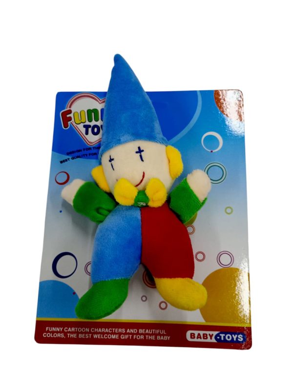 Sonajero muñequita de peluche