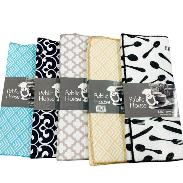 Paño absorvente estampado