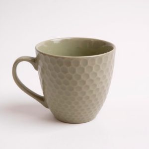 Jarro mug ceramica tramada 250cc