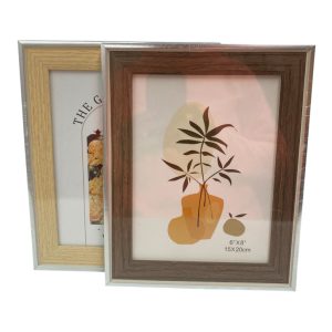 Portarretrato madera y metal 15x21