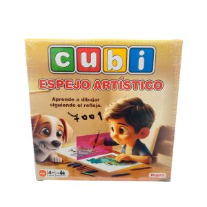 Juego de mesa cubi espejo artistico