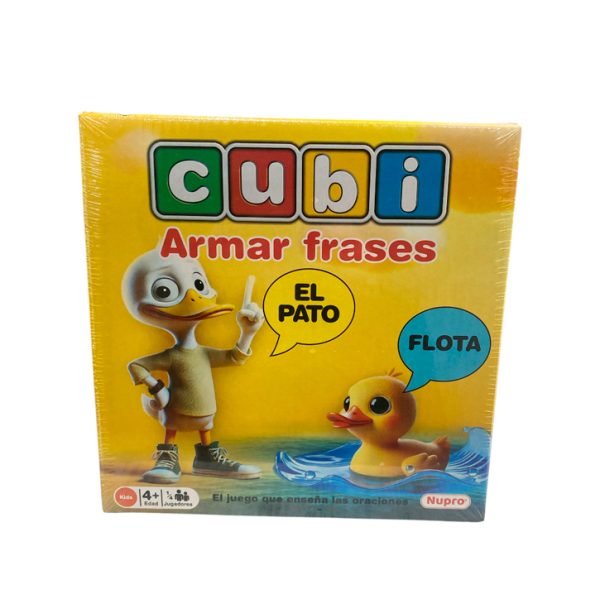 Juego de mesa cubi armar frases