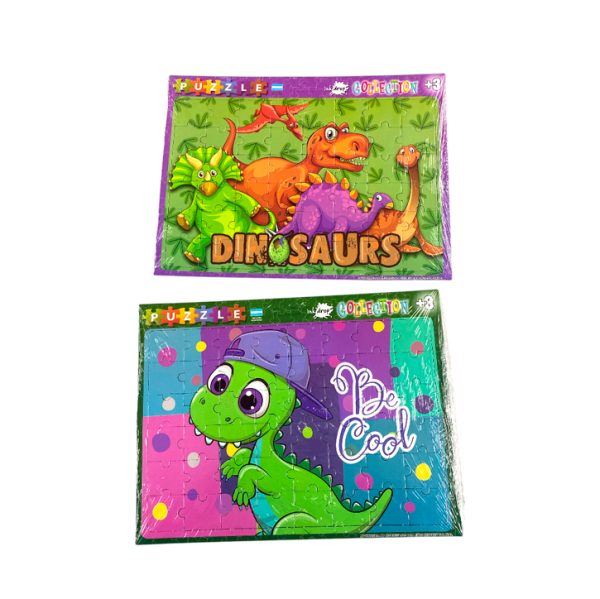 Rompecabezas 48pzas dinosaurios