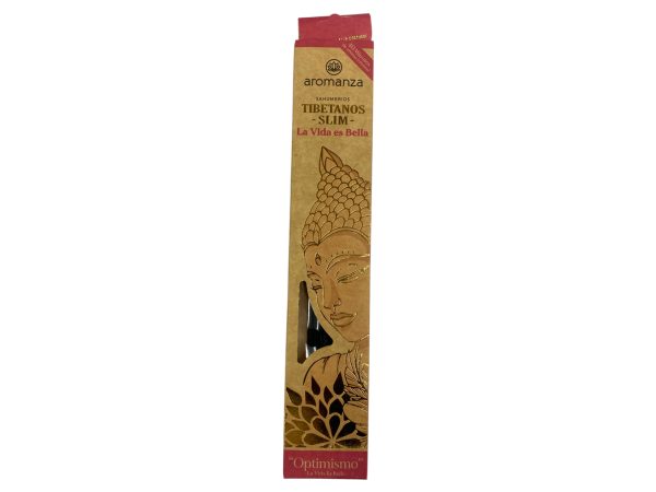 Sahumerios tibetanos "Aromanza" slim La Vida es Bella