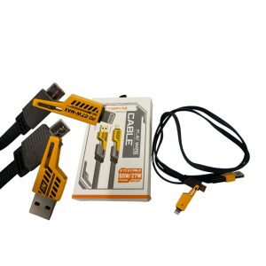 Cable de metal 4 en 1 carga rapida