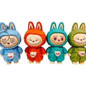 Muñeco Labubu cara giratoria