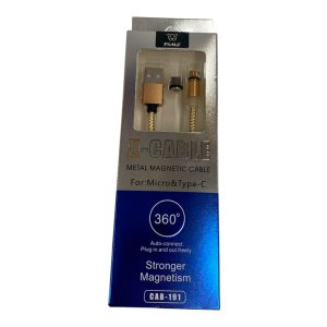 Cable magnetico 2 en 1 C Y V8