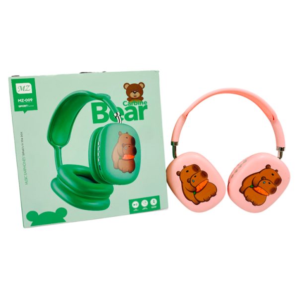 AURICULARES VINCHA BLUETOOTH CAPIBARA ARTMZ009
