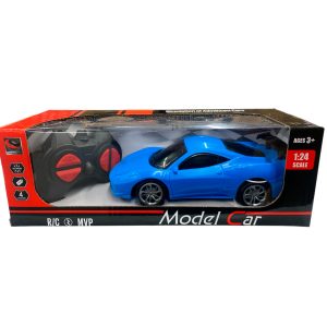 Auto deportivo a radio control con luz