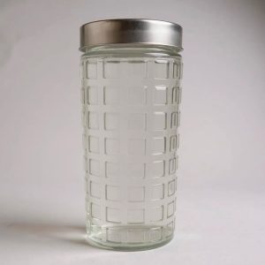 Frasco de vidrio tapa de acero 2,25L Niza