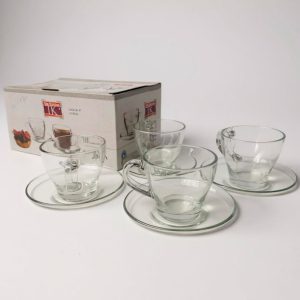 Juego de te vidrio Viena 230ml