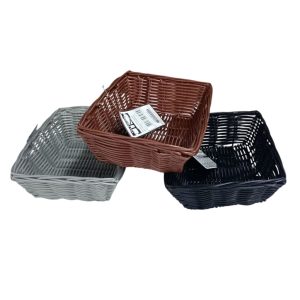 Panera de ratan rectangular 20cm