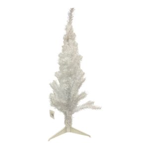 Arbol navideño blanco 90cm