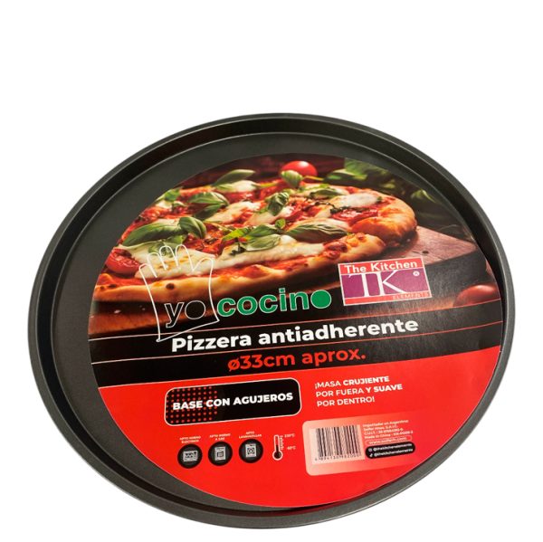 Pizera de teflon 33cm