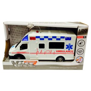 Ambulancia con luz y sonido