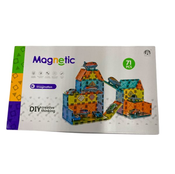 Juego magnetico por 71 pzas