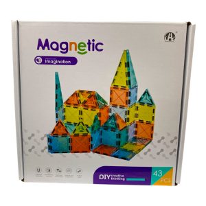 Juego magnetico por 43 pzas