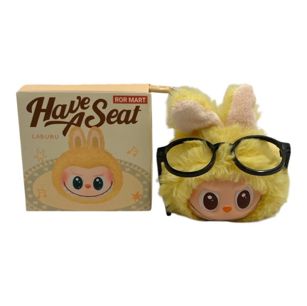 Llavero de peluche carita de Labubu