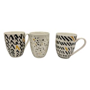 Jarro mug ceramica decorado