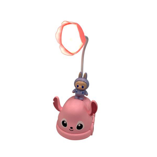 Velador Labubu en auto Stich