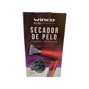 Secado de pelo plegable con difusor Winco W1