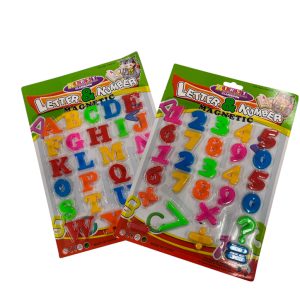 Letras y Numeros imantados