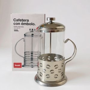 Cafetera con embolo 1L