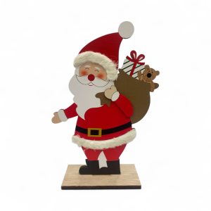 Adorno navideño de madera