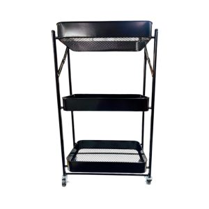 Organizador metal 3 pisos 40x30x79