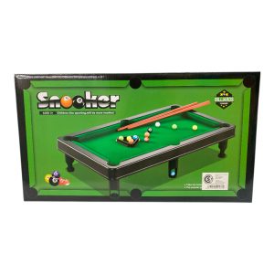 Juego de pool en caja