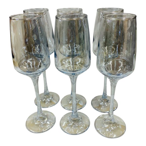 Copas champagne gey vidrio x6