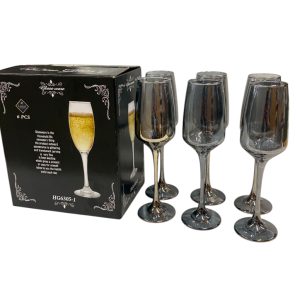 Copa  champagne Grey vidrio x6