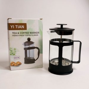 Cafetera con embolo 600ml