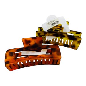 Broche para pelo animal print 10cm