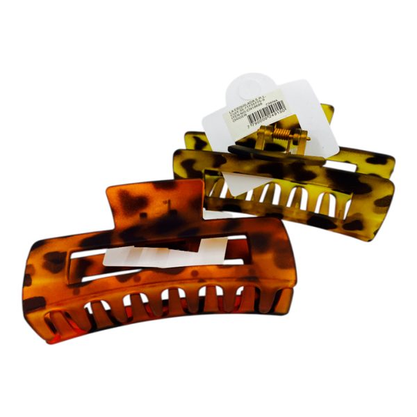 Broche para pelo animal print 10cm