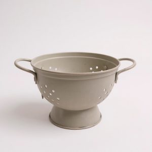 Colador acero blanco 17cm