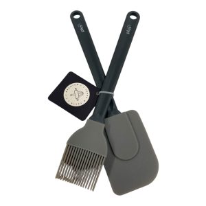 Set de espatula + pincel silicona