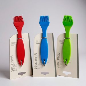 Pincel de silicona mango plastico