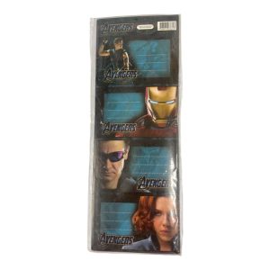Etiquetas x3 personajes