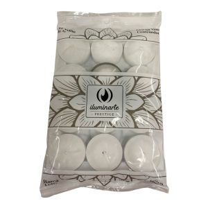 Vela para hornito x12 Iluminarte blanca