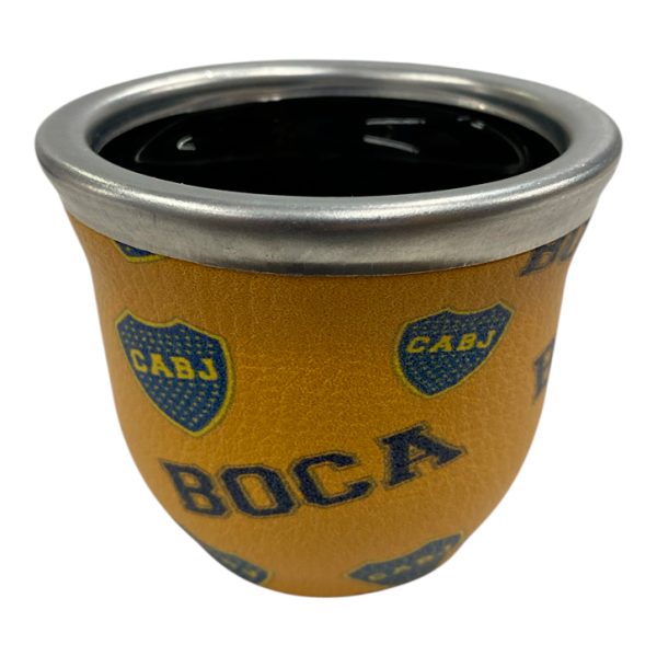 Mate vidrio futbol Boca