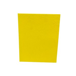 Cuaderno tapa dura 19x23 rayado amarillo