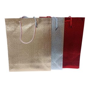Bolsa de regalo metalizada mediana 36cm